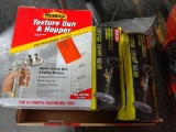Lot of 3 Tools Including Homax Texture Gun & Hopper and 2 Ryobi Water Broom Undercarriage Cleaner