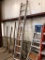 Werner 20' Aluminum Extension Ladder, 200lb Capacity