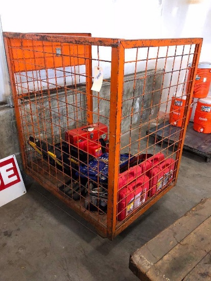 Dock Cart/Storage Basket, 48" w, 36" l, 60" h