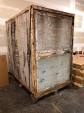 Storage Pod on Skids, Steel Frame, Wooden Sides/Top, 8' x 8' x 5'