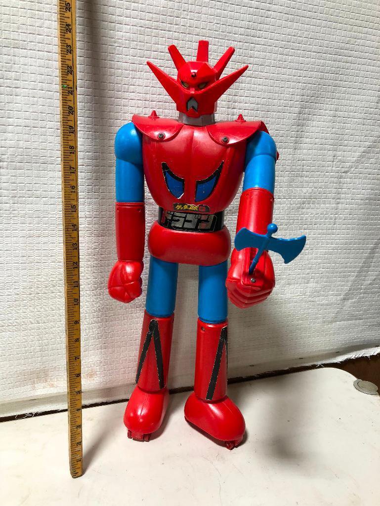 FIGURINE POPY JUMBO Machinder Getter Robo G-Dragon 60 cm 1970s Rare