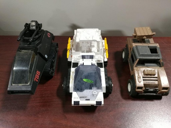Lot of 3 G.I.Joe Vehicles