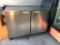 McCall Compact Stainless Steel Two Door Under Counter Freezer, MN: MCCF48, 115v, Very Clean