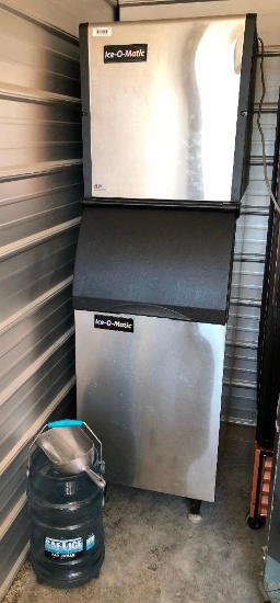 Ice-O-Matic Modular Cube Air Cooled Ice Machine, MN: ICE0520HW4 w/ Ice Bucket & Ice Scoop, 520 Lbs