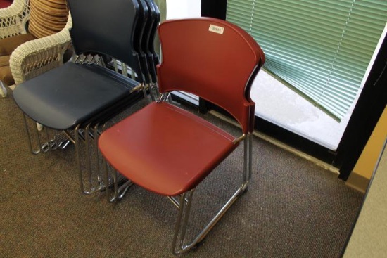Lot of 2 Stack Chairs