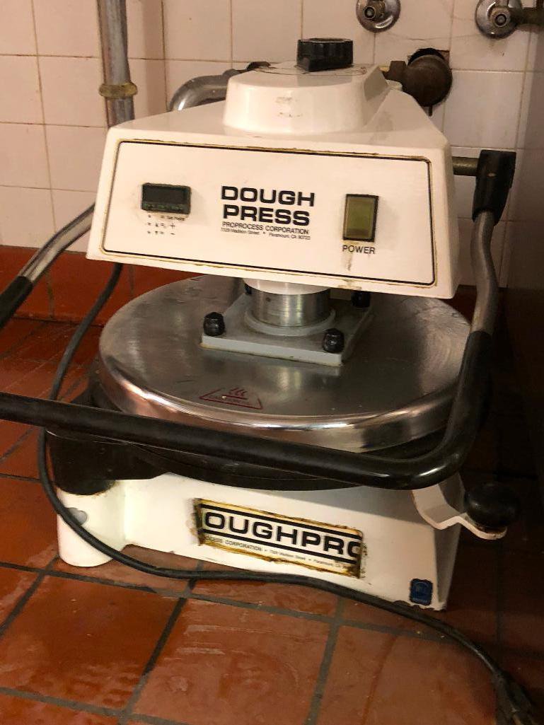 DOUGHPRO Dough Press Manual Pizza Dough Press Proxibid