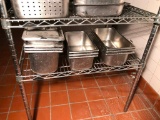 Lot of Ten, 1/3 Size Steam Table Pans w/ a Lid