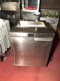 Randell Refrigerated Prep (Make) Table, Missing Top Hinged Compartment Door/Hood, Back Exposed