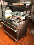 Vulcan Six Burner Gas Range / Oven, As-Is, Hasn't Been Used in a Few Years, Kind of Dirty