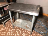 Aerohot MN: 7201M Stainless Steel NSF Prep Table w/ Undershelf, 36