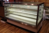 Federal Industries Refrigerated Display Case w/Slant Glass Front MN: 7550SC 77