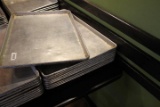 Lot of 10 Baking Sheet Pans, NSF 18