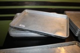 Lot of 7 Deep Baking Sheet Pans, NSF 24