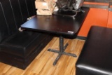 Restaurant Table w/Laminate Top and Cast Iron Base 48