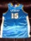 Carmelo Anthony Autographed Denver Nuggets Jersey, No. 15, Reebox Size 58 NBA Signed