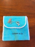 Tiffany & Co. Sterling Silver PALOMA PICASSO LOVING HEART PENDANT 925 w Orig Tiffany & Co. Cloth Bag