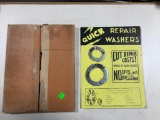 Quick Repair Washers NOS Store Display w/ Original Shipping Box, 12