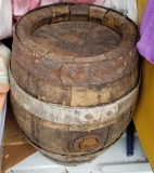 Fremont Brewing Company Wooden Beer Keg, Fremont Br & Co Fremont NEB Approx. 24