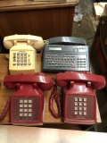 Lot of 4 Vintage Telephones