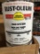 NIB:Rust-Oleum Gallon Paint, Quantity: 6 Cans, Color:Flat Red Shop Coat Primer