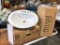 NIB: Eclipse, 20x17 Oval Bathroom Countertop, Model: 1204.040, Color: White