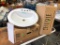 NIB: Eclipse, 20x17 Oval Bathroom Countertop, Model: 1204.040, Color: White