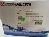 NIB: Ultra Faucets, Tub And Shower Kit, Color: Chrome Finish, Model: UF79400