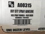 NIB: Misty Heavy Duty Spray Adhesive, Quantity: 24 Cans