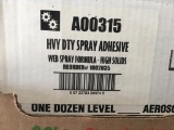 NIB: Misty Heavy Duty Spray Adhesive, Quantity: 24 Cans