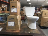 NIB Toto Toilet; Eco Drake Tank, ST743E, Drake Elongated Bowl, C744E Base Colors: Cotton