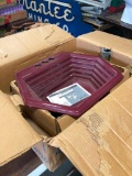 NIB: Eljer Plumbingware, Terrace Lavatory, 21x18, Model: 052-0354-67, Color: Ruby