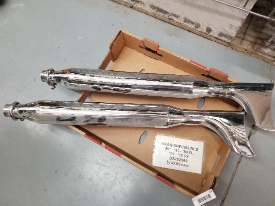 29" Harley-Davidson 1941-1984 FL "Fishtail" Muffler...