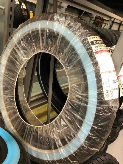 Dunlop D401F 100/90-19 WIDE WALL TIRE