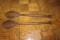 Pair of Japanese Wooden Oars which Hung in the Mai Tai Lounge Tiki Bar, Omaha, NE