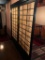 Pair of Vintage Rice Paper Shoji Room Divider Doors from Mount Fuji Inn Omaha, NE