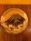 Decorative Ceramic Mt Fuji Wall Plate from Mt Fuji Inn Omaha, NE, Volcano Scene