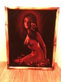 Velvet Nude Painting from the Mai Tai Lounge in Omaha, NE
