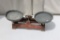 Fancy Cast Iron Balance Scale w/ Pans