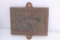 American Bridge Co. Cast Iron Plaquard Sign Dated 1928, 10.5