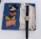 Mickey Mouse Wristwatch Box Display w/ Ingersoll Watch Featuring Mickey Mouse