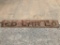 Used Car Lot Wooden Trade Sign, 87