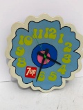 Vintage 7-Up Electric Light Up Clock,