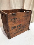 Vintage Storz Brewing Co. Omaha, NE Wooden Beer Crate