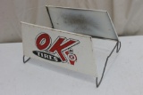 OK Tire w/ Man Tire Display, Tin