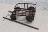 Antique Wooden Childs Wagon