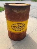 Pennzoil Oil Co. 55 Gallon Oil Barrel / Drum