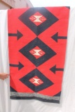 Native American Blanket, Approx. 60