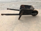 Early Childs Wheel Barrow w/ Steering Wheel and Blades