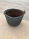 Metal Basket / Tub w/ Handles, Vintage