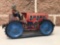 Marx Tin Key Wind No 1 Farm Bulldozer Toy w/ Driver & Tracks